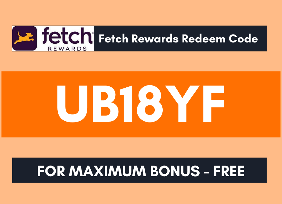 Fetch Rewards Redeem Code 2022